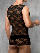 Майка мужская Doreanse Black Lace 2352