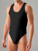 Стринг-боди мужское Doreanse 3033 чёрное