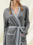 Халат короткий мужской Doreanse 4003 серый