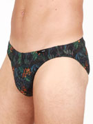 трусы-микро мужские HOM Dark Botanic, арт. HOM 40-1797