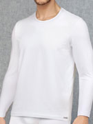 Футболка мужская с длинным рукавом (лонгслив) Doreanse 2900 белая