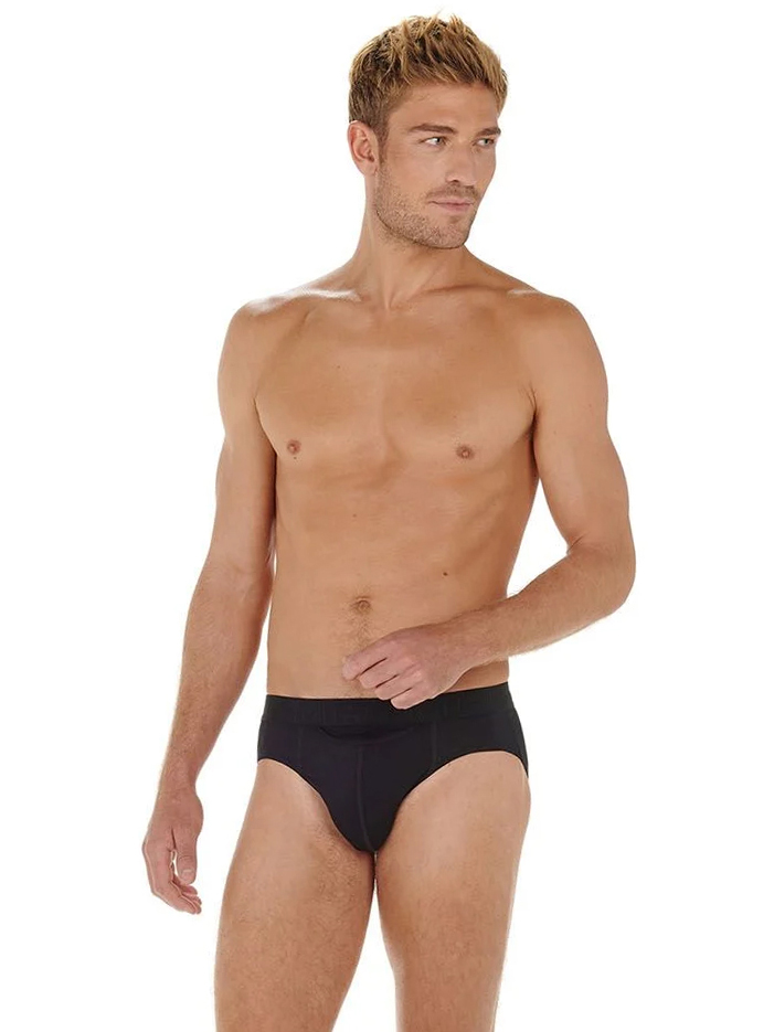трусы-брифы мужские HOM 40-2659 чёрные