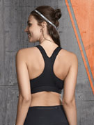 бюстгальтер-топ спортивный Doreanse 5570 чёрный