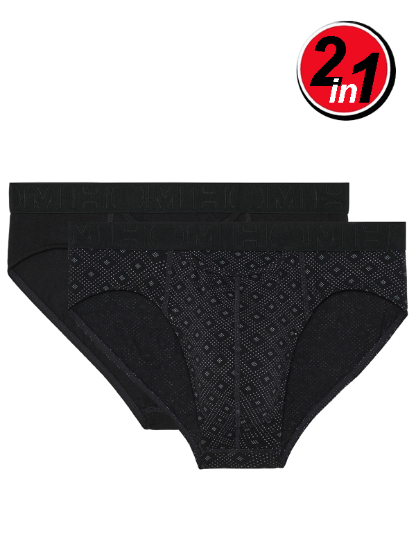 Комплект трусов-брифов мужских HOM 40-3103