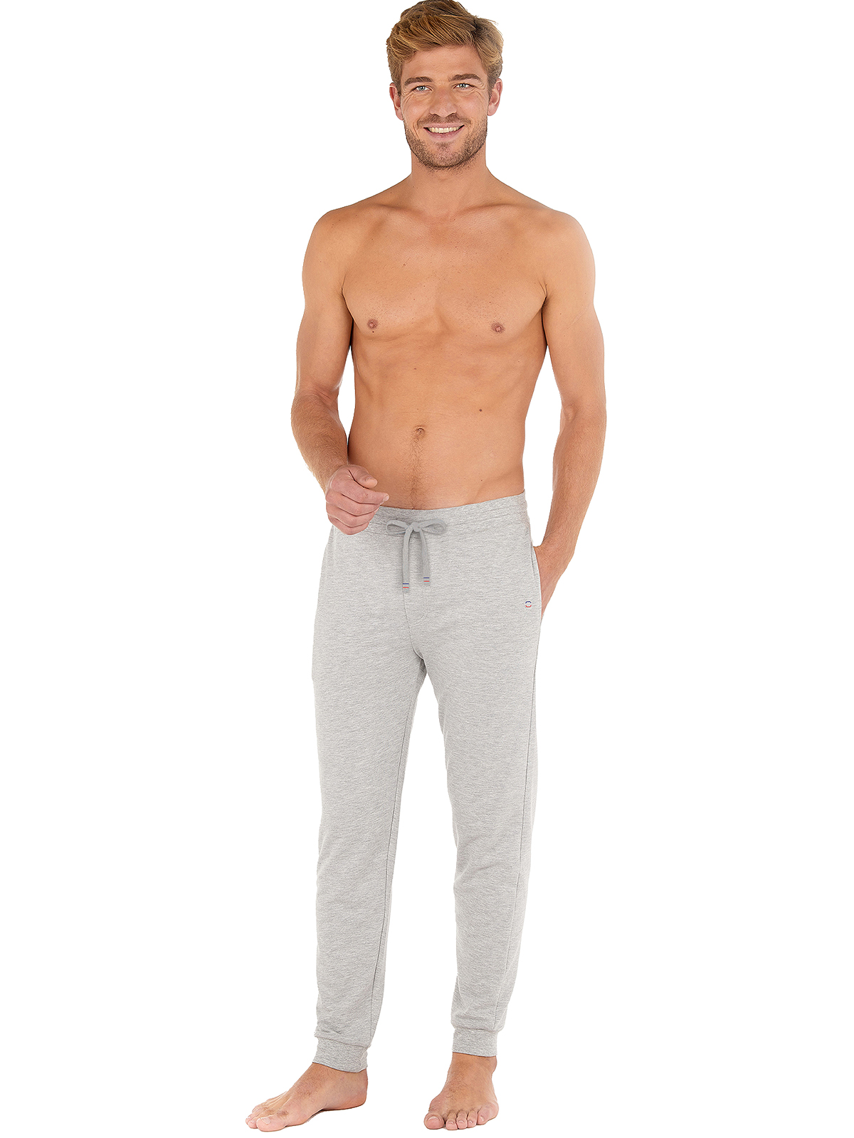 Брюки домашние мужские HOM 40-2597 серые