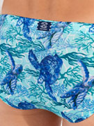 Плавки-брифы мужские HOM 40-2914 с цветным принтом