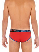 трусы-брифы мужские HOM Cotton Up красные, арт. HOM 40-2372