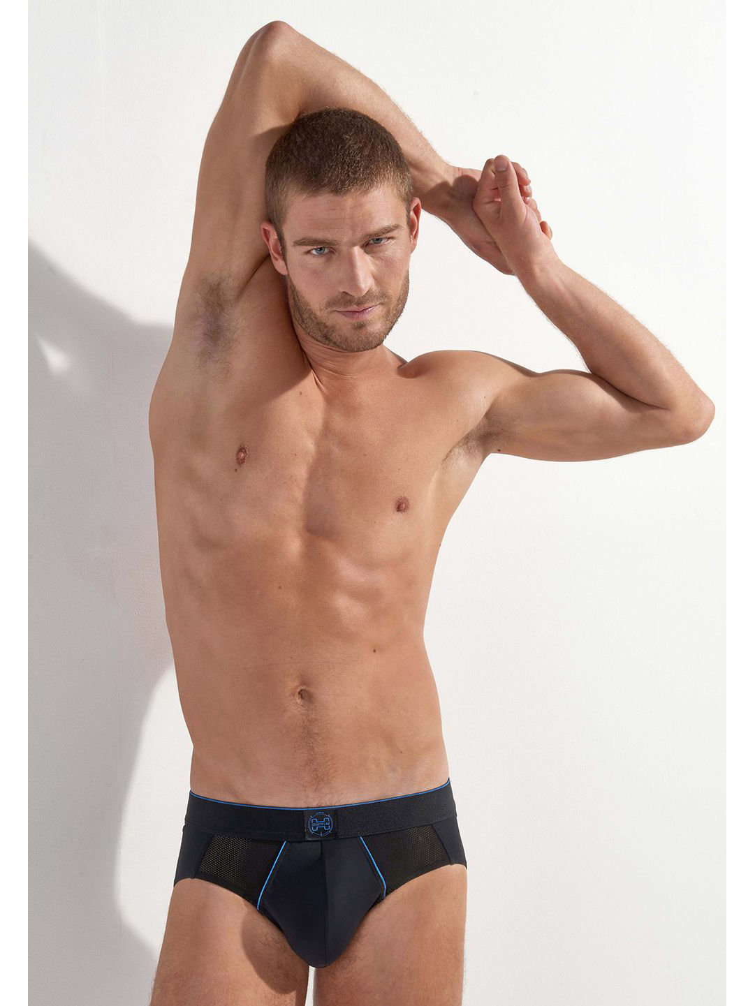 Трусы-брифы мужские HOM 40-2806 чёрные