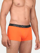 Комплект мужских трусов-боксеров HOM 40-0405 тёмно-синие + оранжевые
