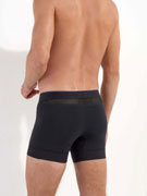 Трусы-боксеры мужские удлинённые HOM 40-2807 чёрные