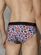 Трусы-брифы мужские Doreanse 1027 с цветным принтом
