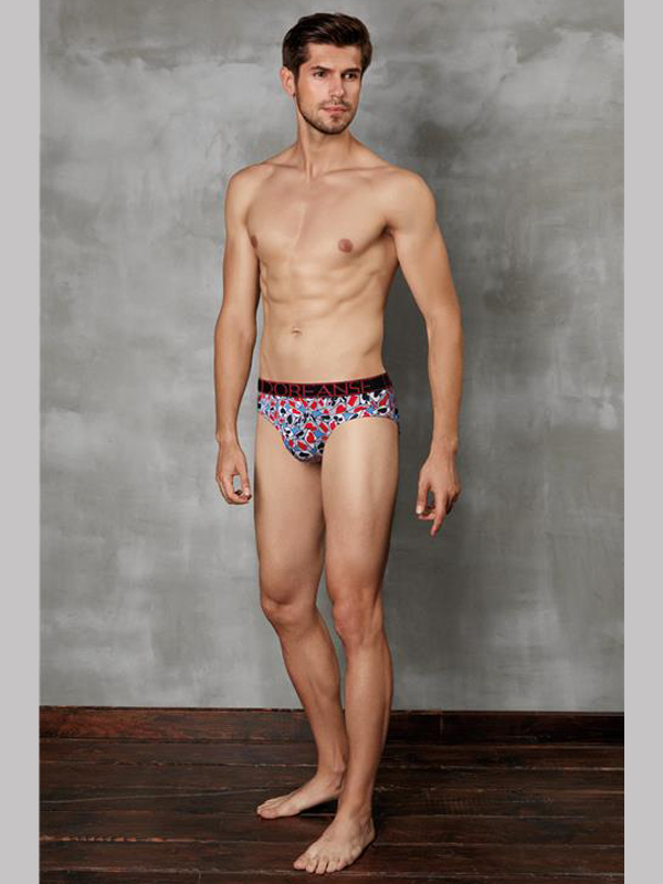 Трусы-брифы мужские Doreanse 1027 с цветным принтом