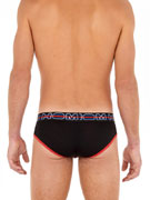 трусы-брифы мужские HOM Cotton Up чёрные, арт. HOM 40-2372 чёрные