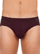 Трусы-брифы мужские HOM 40-2677 бордовые