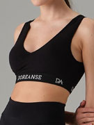 Бюстгальтер-топ спортивный Doreanse 5580 чёрный