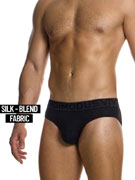 Трусы-брифы мужские шёлковые Modus Vivendi 08513 чёрные