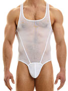 Стринг-Боди мужское Modus Vivendi 09381 белое