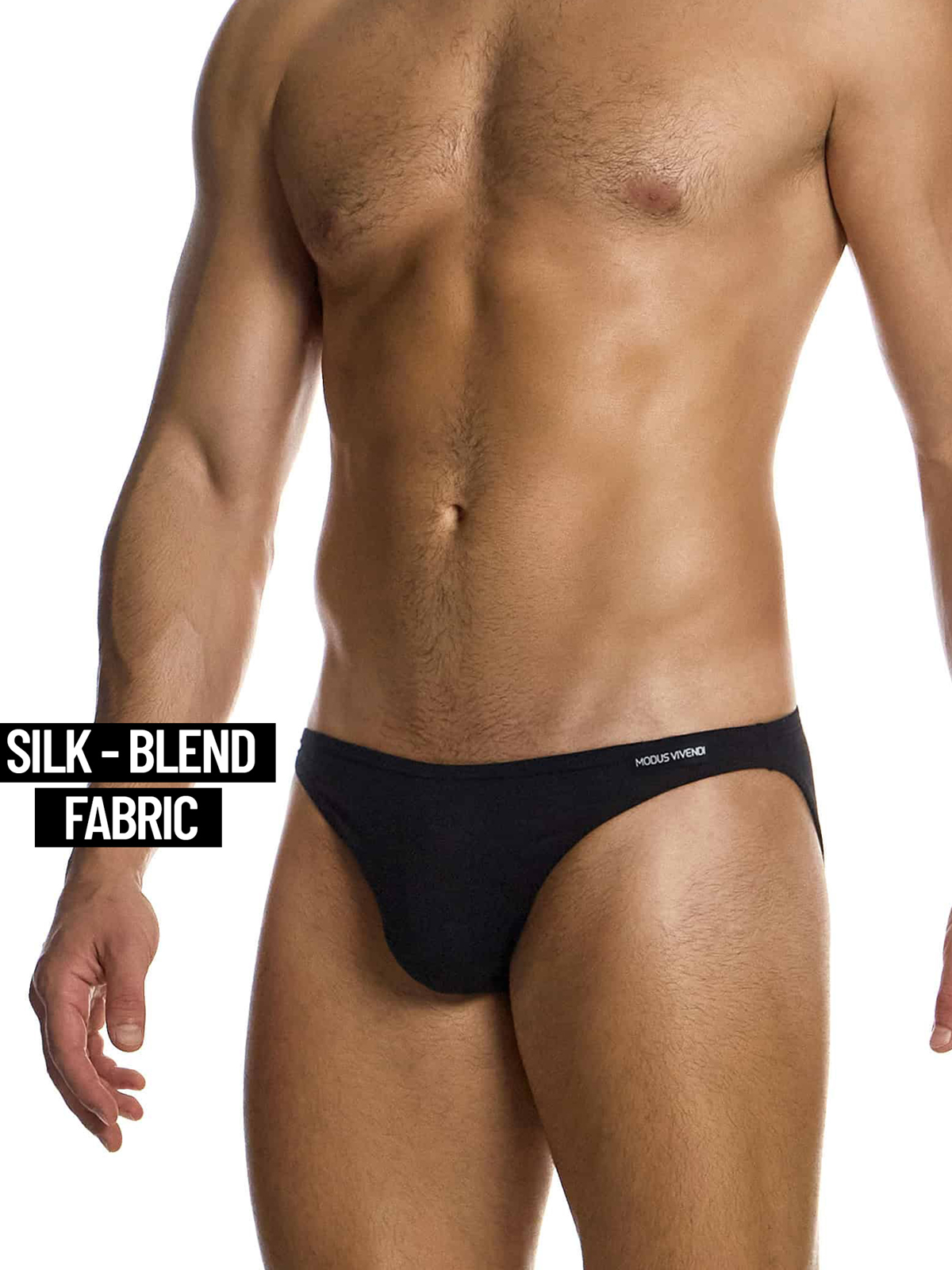 Трусы-слипы мужские Modus Vivendi 08511 чёрные
