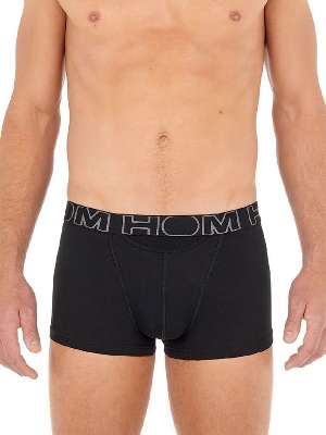 Трусы-боксеры мужские HOM 40-0405 чёрные