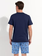 Пижама мужская HOM 40-2946 с цветным принтом