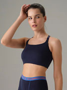 Бюстгальтер-топ трикотажный Doreanse 5588 тёмно-синий