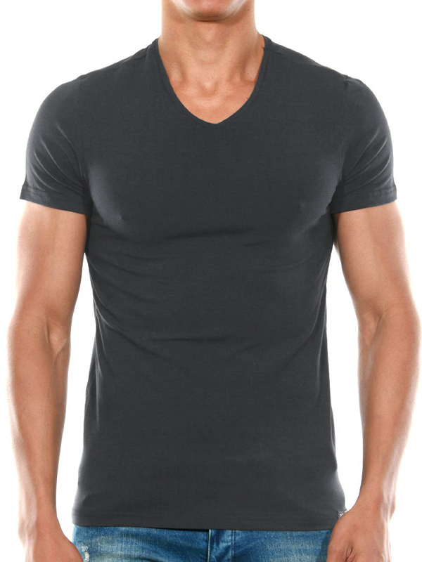 футболка мужская Doreanse Cotton Stretch 2800 тёмно-серая