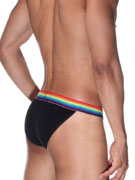 Трусы-танга мужские Oboy 06-8060 чёрные