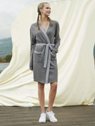 Халат короткий мужской Doreanse 4003 серый