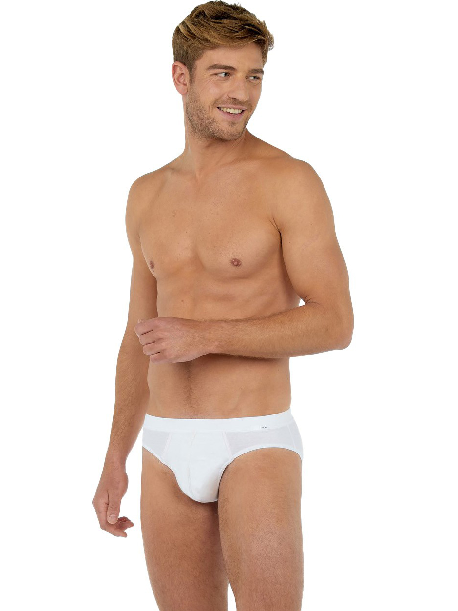 Трусы-брифы мужские HOM 40-2677 белые