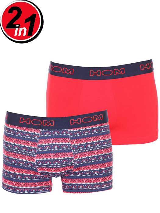 Комплект трусов-боксеров мужских HOM 40-1124