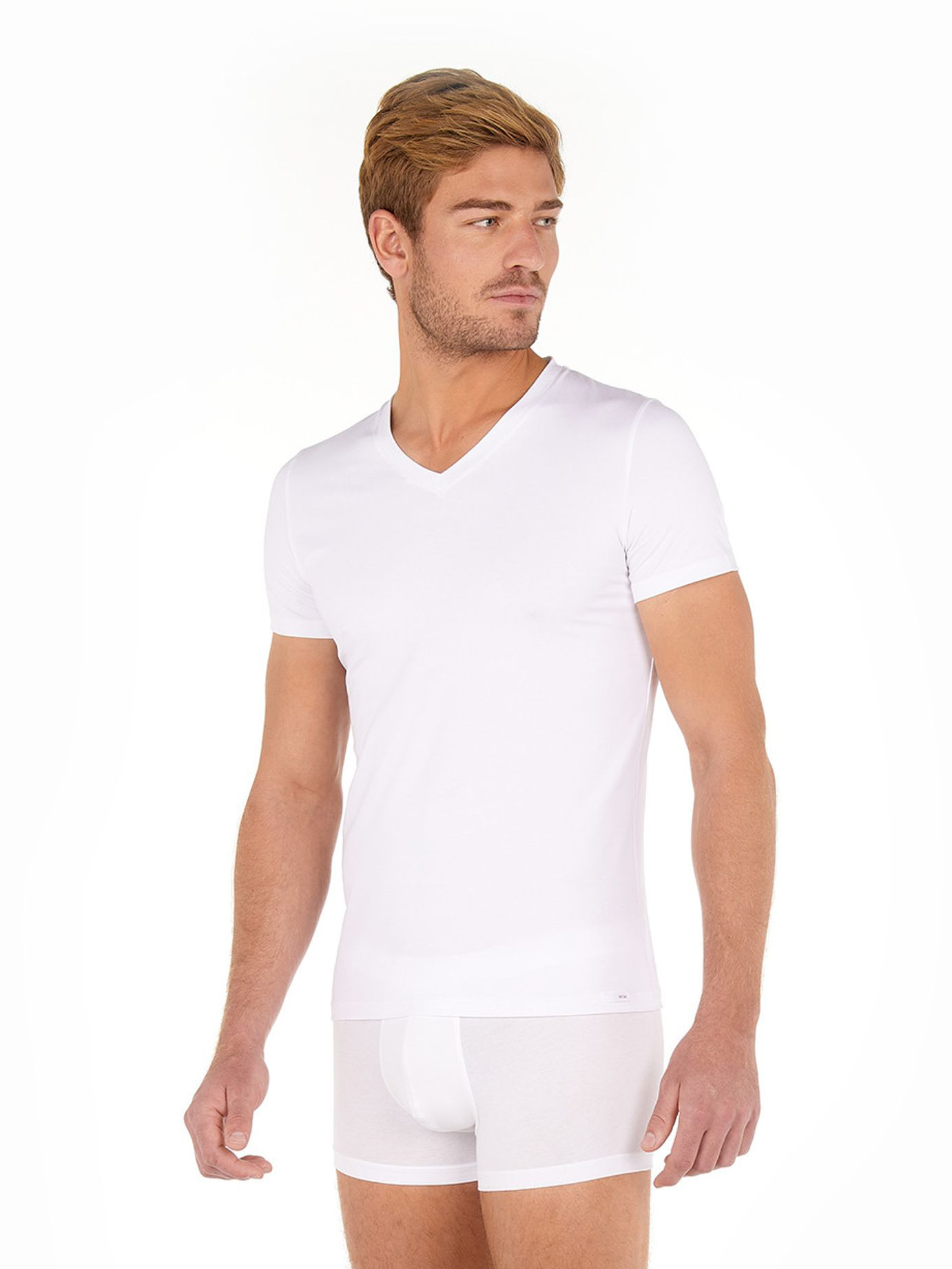 Футболка мужская HOM 40-2466 белая