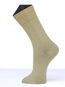 носки мужские шёлковые HOM Silk Super Light 05418 бежевые