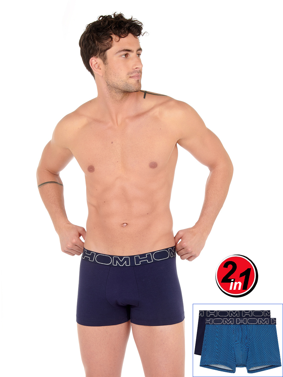 Комплект трусов-боксеров мужских HOM 40-2322