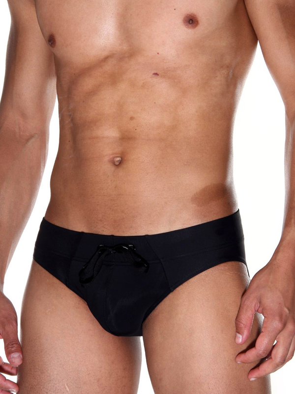 Плавки-брифы мужские Oboy B51, арт. Oboy 06-7400 чёрные