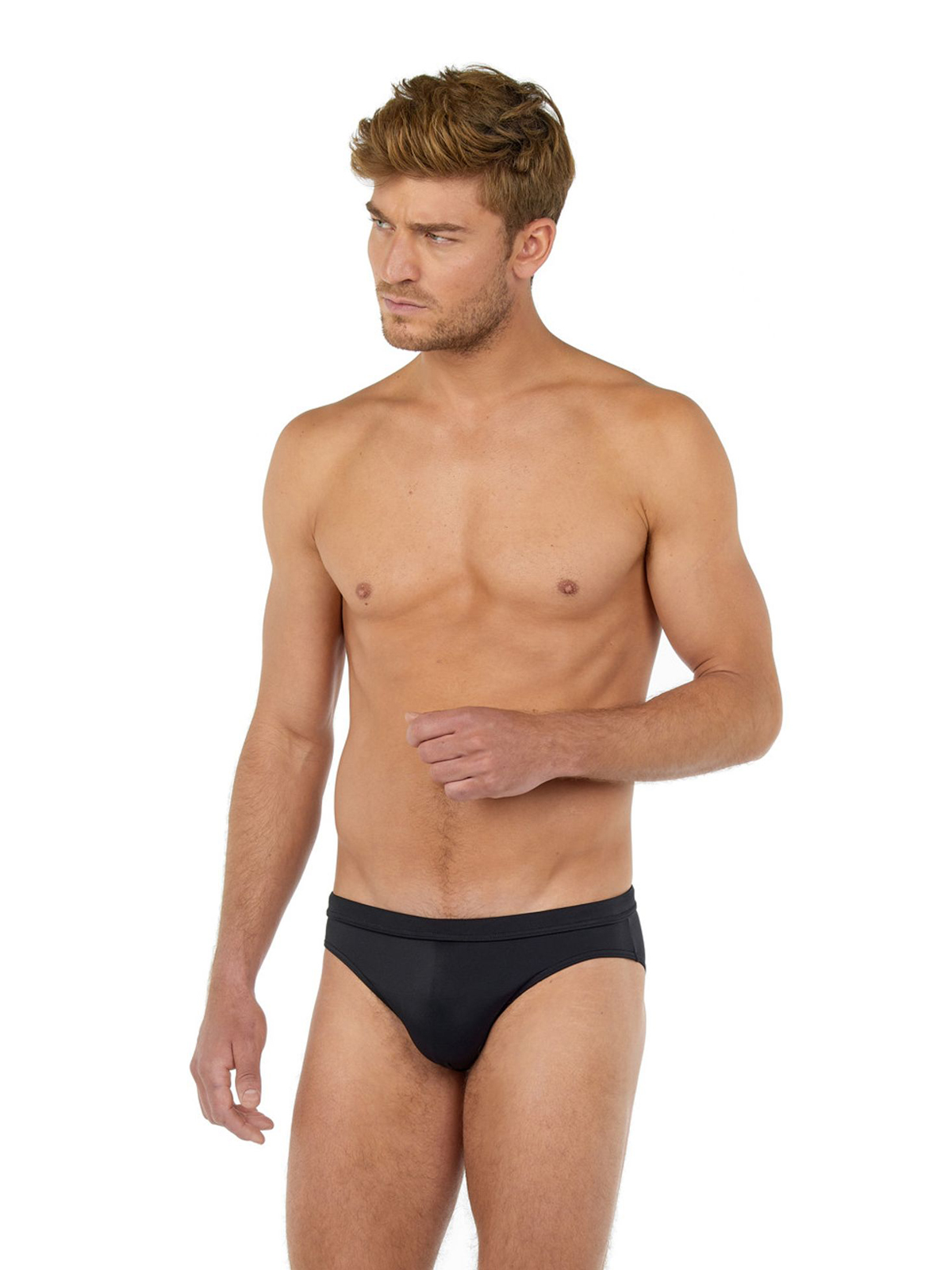 Плавки-брифы мужские HOM 40-2534 чёрные