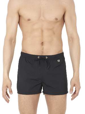 пляжные шорты мужские HOM Sunlight, арт. HOM 40-1414 чёрные