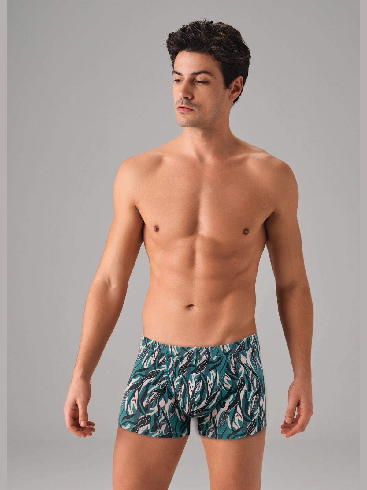 Трусы-боксеры мужские Doreanse 1724 с цветным принтом