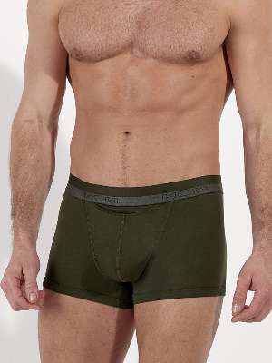 трусы-боксеры мужские HOM 35-9520 цвета хаки