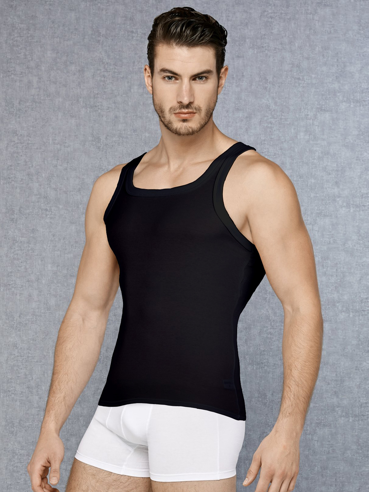 Майка мужская Doreanse 2206 чёрная