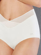 Трусы-слипы женские с высокой посадкой Doreanse Cotton Premium 7178 белые