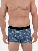 Трусы-боксеры мужские HOM 40-3195 с цветным принтом