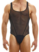 Стринг-Боди мужское Modus Vivendi 09381 чёрное