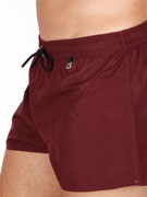 пляжные шорты мужские HOM Sunlight, арт. HOM 40-1414 бордовые