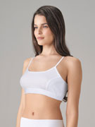 Бюстгальтер-топ трикотажный Doreanse 5595 белый