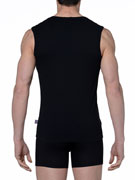 майка мужская HOM First Cotton, арт. HOM 03282 чёрная