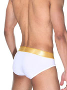 Трусы-брифы мужские Oboy Gold, арт. Oboy 06-6940 белые