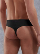 Стринги мужские Doreanse 1030 чёрные с высокой посадкой