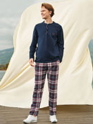 Пижама мужская Doreanse 4703 тёмно-синяя