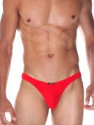 Трусы-бразилы мужские Oboy 06-8252 красные