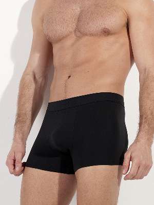 Трусы-боксеры мужские HOM 40-3101 чёрные